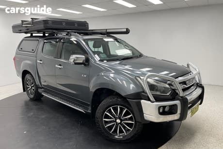 Grey 2019 Isuzu D-MAX Crew Cab Utility Ls-T (4X4)