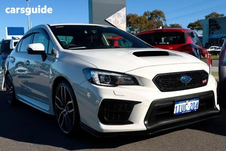 White 2021 Subaru WRX Sedan Sti Spec R (Wing) (Awd)