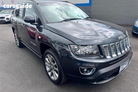 Grey 2015 Jeep Compass Wagon Limited (4X4)
