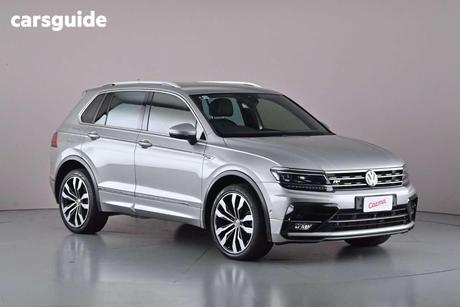Silver 2018 Volkswagen Tiguan Wagon 162 Tsi Highline