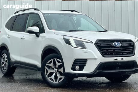 White 2022 Subaru Forester Wagon 2.5I (Awd)