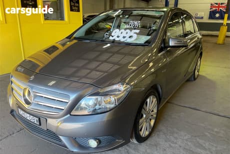 Grey 2012 Mercedes-Benz B200 Hatchback Cdi Be