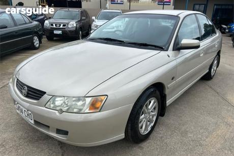 Beige 2003 Holden Commodore Sedan Acclaim