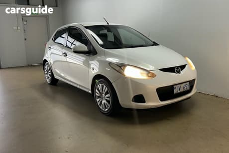 White 2008 Mazda 2 Hatchback Neo