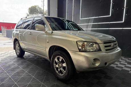 Silver 2004 Toyota Kluger Wagon Cvx (4X4)