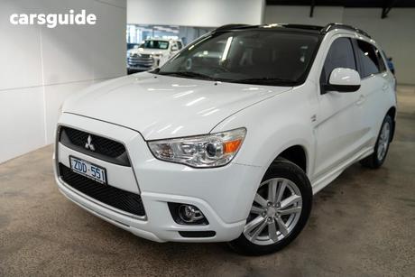 White 2011 Mitsubishi ASX Wagon Aspire (4Wd)