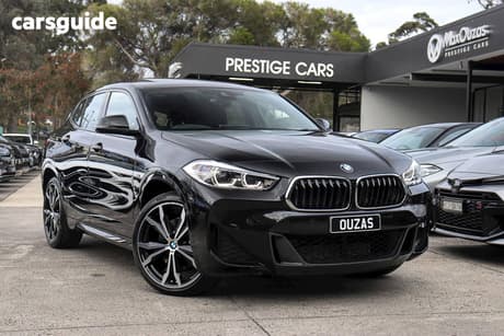 Black 2023 BMW X2 Wagon Sdrive20I M Sport