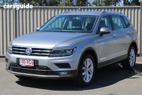 Silver 2020 Volkswagen Tiguan Wagon Allspace 132 Tsi Comfortline