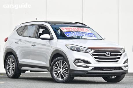 Silver 2017 Hyundai Tucson Wagon Active X (Fwd)