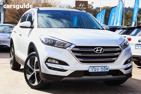 Silver 2016 Hyundai Tucson Wagon Highlander (Awd)