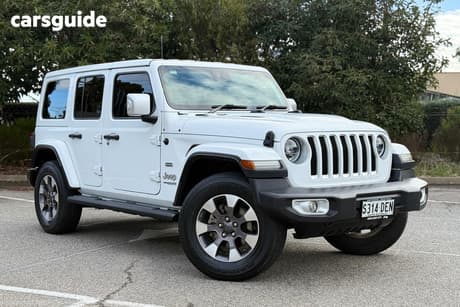 White 2021 Jeep Wrangler Unlimited Hardtop Overland (4X4)