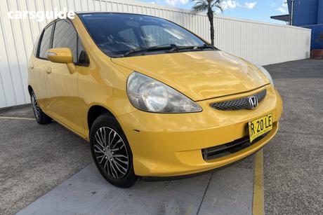 Yellow 2007 Honda Jazz Hatchback Vti