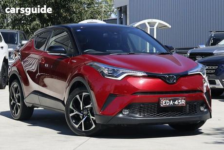 Red 2019 Toyota C-HR Hatchback Koba (2Wd)