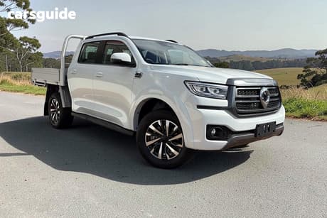 White 2026 GWM Cannon Dual Cab Utility Lux (4X4)