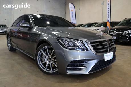 Grey 2018 Mercedes-Benz S450 Saloon L