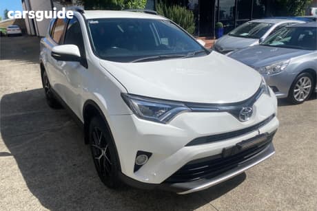 White 2015 Toyota RAV4 Wagon Gxl (4X4)
