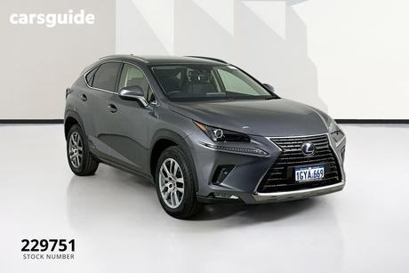 Grey 2019 Lexus NX300H Wagon Luxury Hybrid (Fwd)