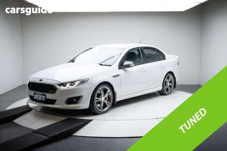 White 2015 Ford Falcon Sedan Xr8