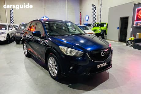 Blue 2015 Mazda CX-5 Wagon Gt (4X4)