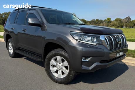 Grey 2019 Toyota Landcruiser Prado Wagon Gxl (Prem Int) (4X4)