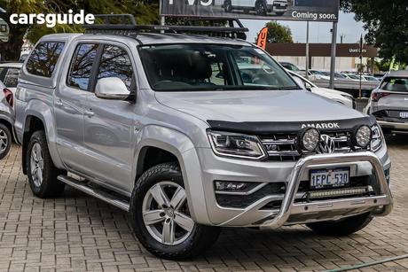 Silver 2018 Volkswagen Amarok Dual Cab Utility V6 Tdi 550 Highline