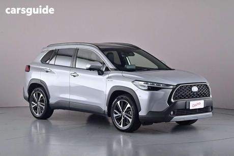 Silver 2023 Toyota Corolla Cross Wagon Atmos 2Wd Hybrid