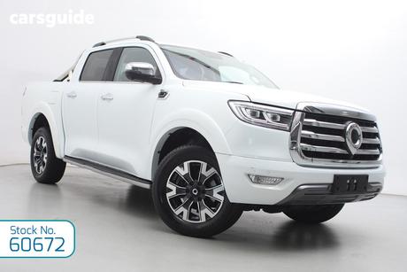 White 2022 GWM UTE Dual Cab Utility Cannon-L (4X4)