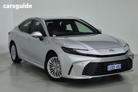 Silver 2025 Toyota Camry Sedan Ascent Hybrid