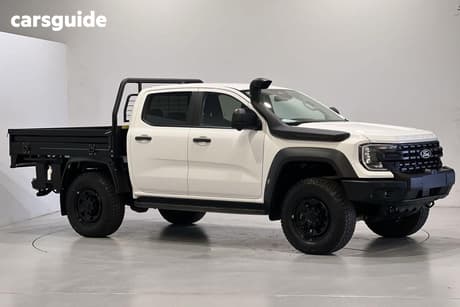 White 2025 Ford Ranger Dual Cab Chassis Super Duty (4X4)