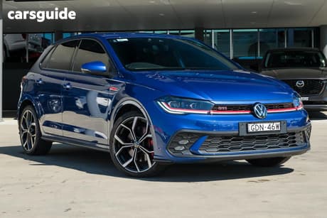Blue 2024 Volkswagen Polo Hatchback Gti