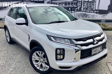 White 2021 Mitsubishi ASX Wagon Es (2Wd)