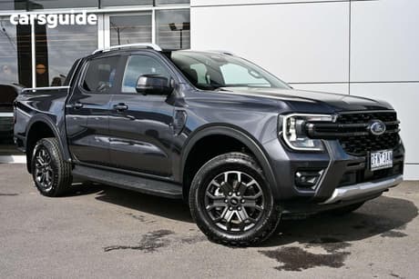 Grey 2025 Ford Ranger Double Cab Pick Up Wildtrak 3.0 (4X4)