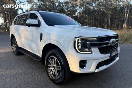 White 2025 Ford Everest Wagon Trend (4Wd)