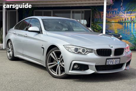 Silver 2014 BMW 420I Coupe Gran Coupe Sport Line