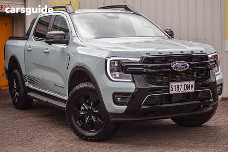 Grey 2025 Ford Ranger Double Cab Pick Up Phev Stormtrak (4X4)