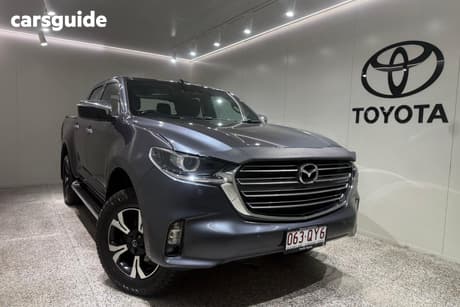 Grey 2022 Mazda BT-50 Dual Cab Pick-up Gt (4X4)