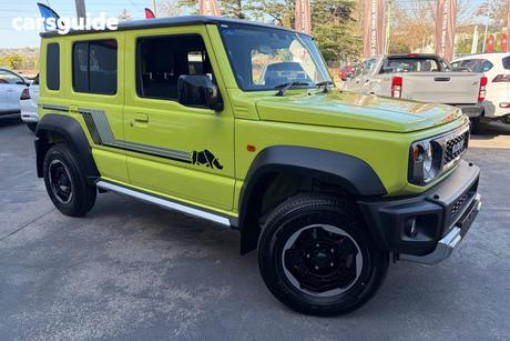 Yellow 2025 Suzuki Jimny Wagon Xl