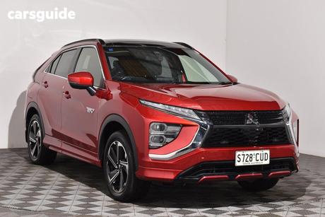 Red 2022 Mitsubishi Eclipse Cross Wagon Exceed Phev