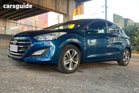 Blue 2015 Hyundai I30 Hatchback Active X