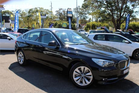 Black 2010 BMW 535I Coupe Gran Turismo