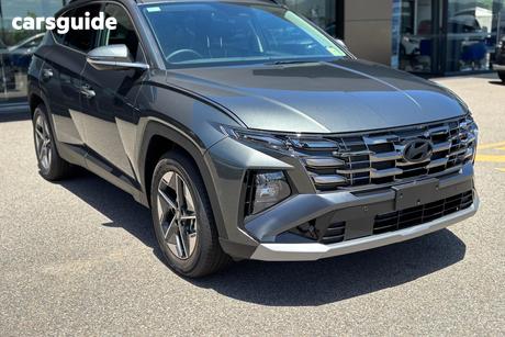Grey 2026 Hyundai Tucson Wagon Elite Hybrid (Fwd)