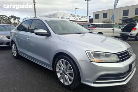 Silver 2015 Volkswagen Jetta Sedan 118 Tsi Comfortline
