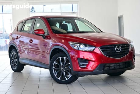 Red 2014 Mazda CX-5 Wagon Grand Tourer (4X4)