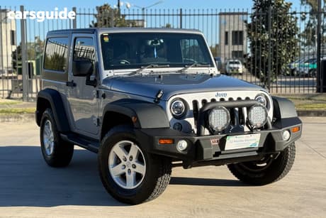Grey 2015 Jeep Wrangler Softtop Sport (4X4)