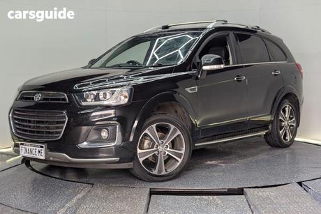Black 2018 Holden Captiva Wagon 7 Ltz (Awd)