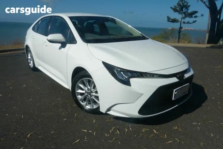 White 2021 Toyota Corolla Sedan Ascent Sport