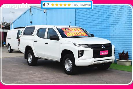 White 2021 Mitsubishi Triton Double Cab Pick Up Glx Adas (4X2)