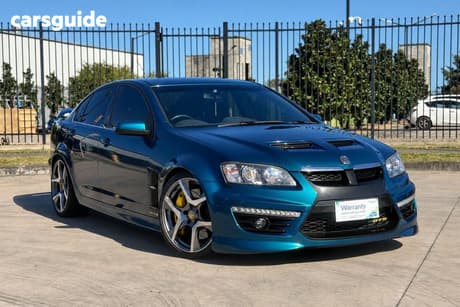 Green 2012 HSV GTS Sedan E SERIES 3 MY12