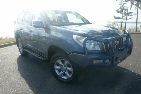 Blue 2012 Toyota Landcruiser Prado SUV GXL