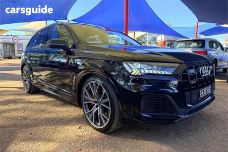 Black 2021 Audi SQ7 Wagon Tdi V8 Quattro Mhev